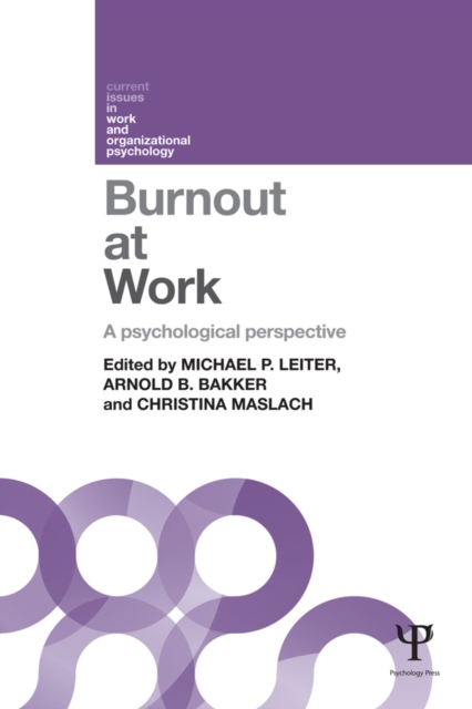 Burnout at Work : A psychological perspective, EPUB eBook