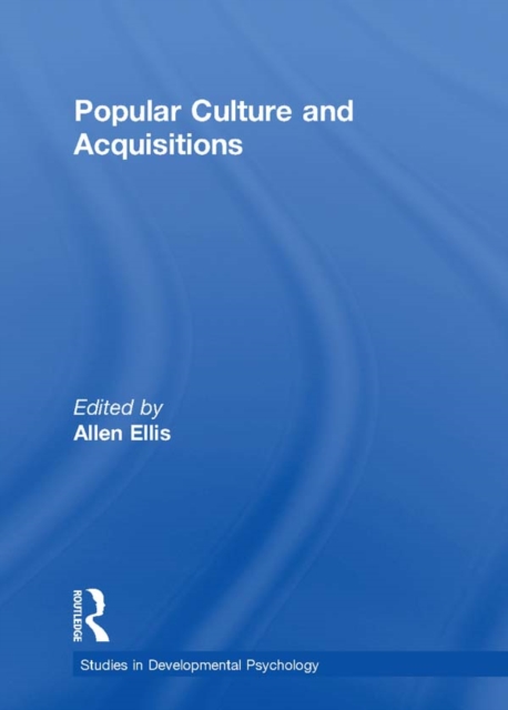 Popular Culture and Acquisitions, PDF eBook