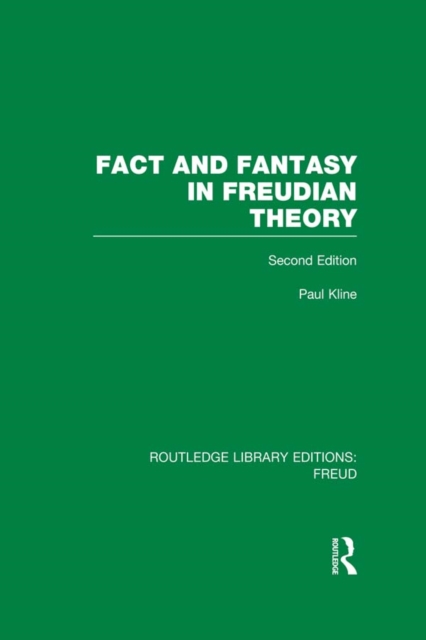 Fact and Fantasy in Freudian Theory (RLE: Freud), EPUB eBook