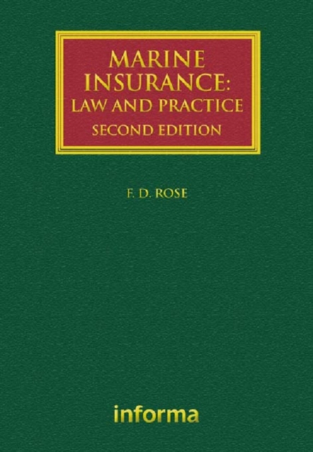 Marine Insurance : Law and Practice, PDF eBook