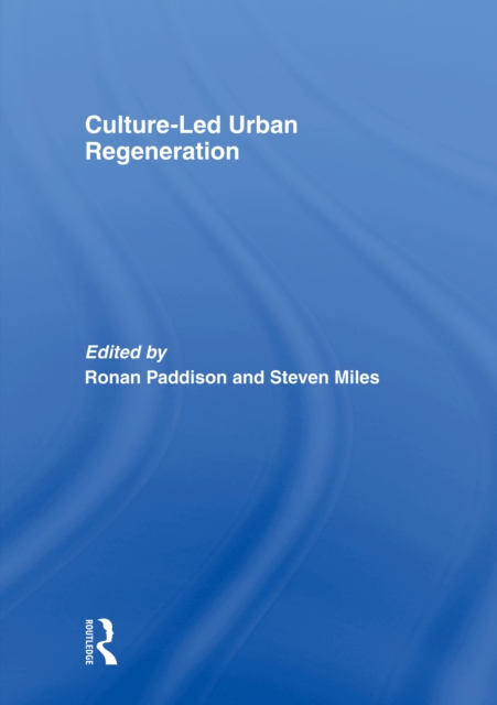 Culture-Led Urban Regeneration, PDF eBook