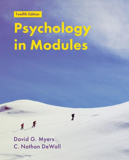 Psychology in Modules, Hardback Book