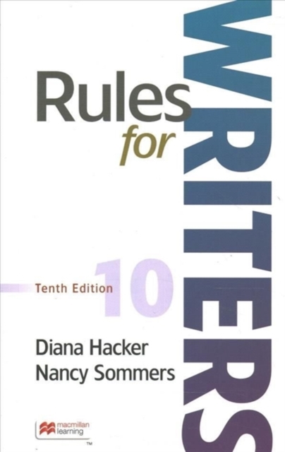 Rules for Writers (Paperbound), Paperback / softback Book