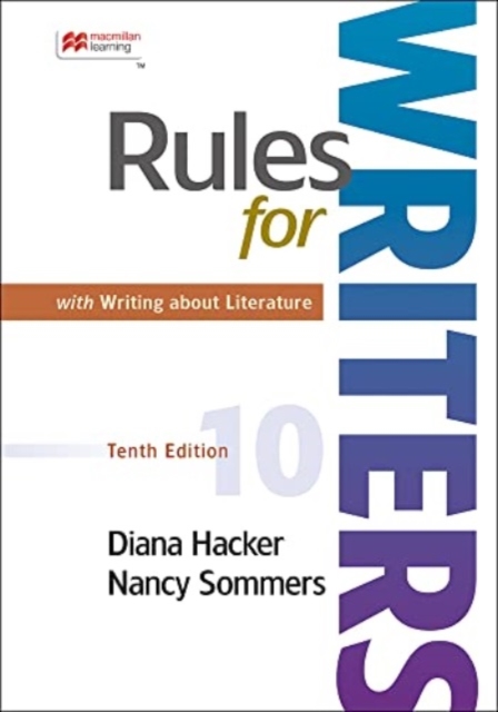 Rules for Writers with Writing about Literature (Tabbed Version), Spiral bound Book
