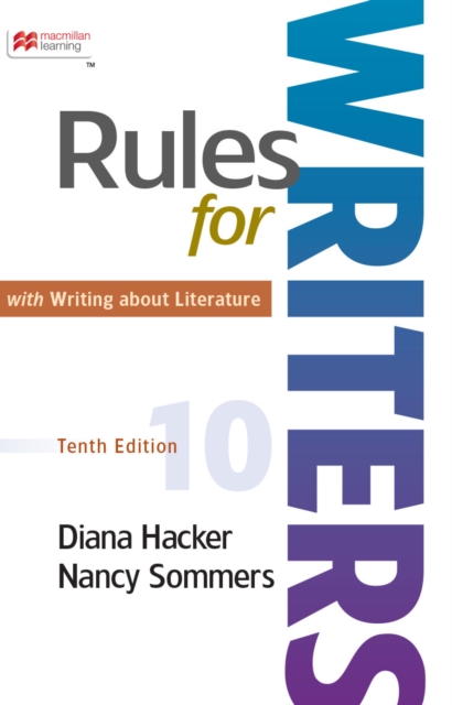 Rules for Writers with Writing about Literature, EPUB eBook