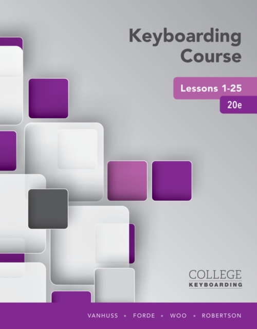 Keyboarding Course Lessons 1-25, Paperback / softback Book
