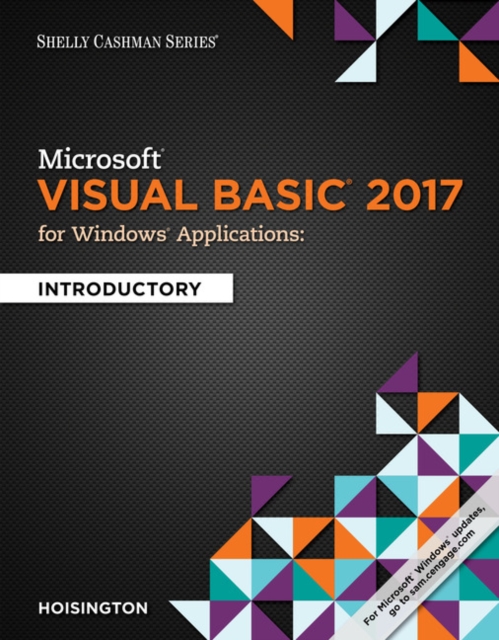 Microsoft Visual Basic 2017 for Windows Applications : Introductory, Paperback / softback Book