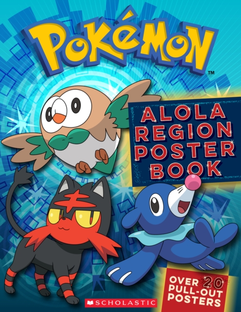 Pokemon: Alola Region Poster Book, Paperback / softback Book