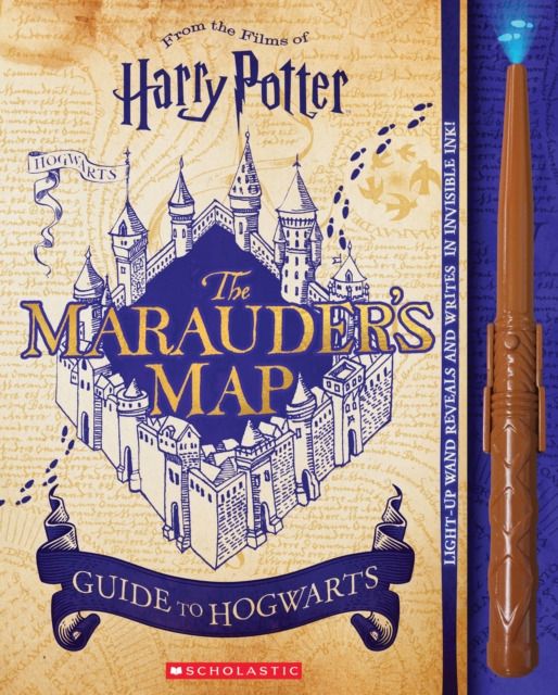 Harry Potter: The Marauder's Map Guide to Hogwarts, Hardback Book