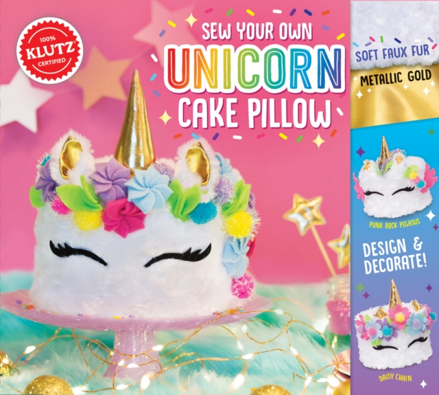 Sew Your Own Unicorn Cake Pillow, Mixed media product Book