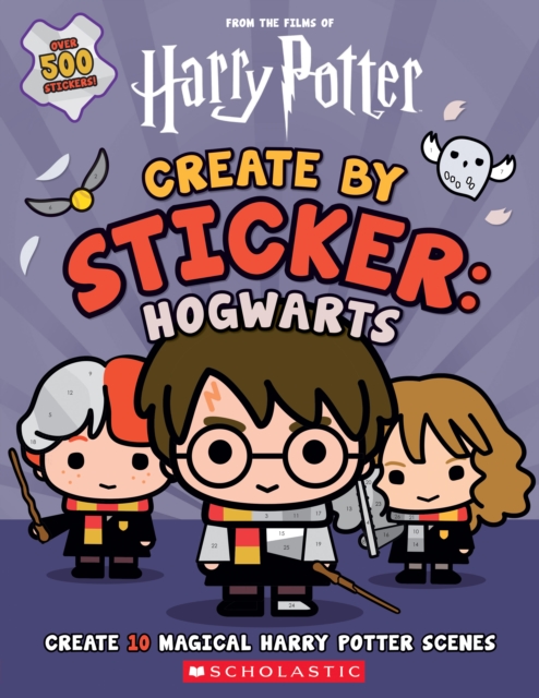 Create by Sticker: Hogwarts, Paperback / softback Book