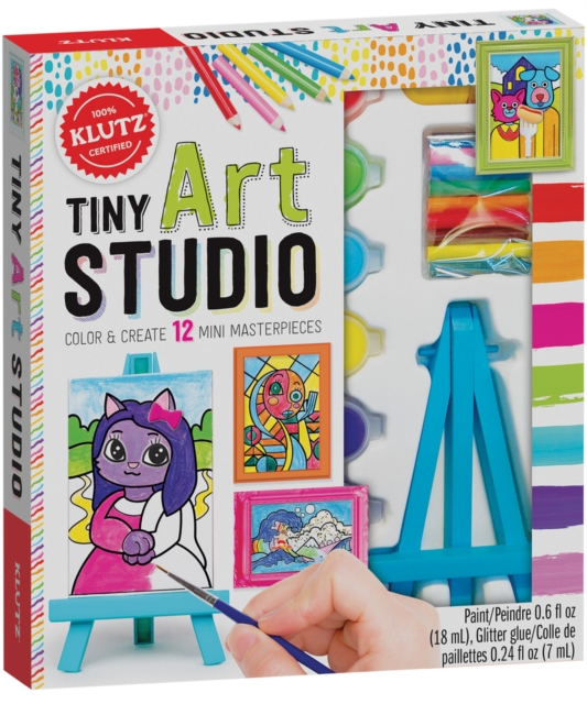 Tiny Art Studio, Mixed media product Book