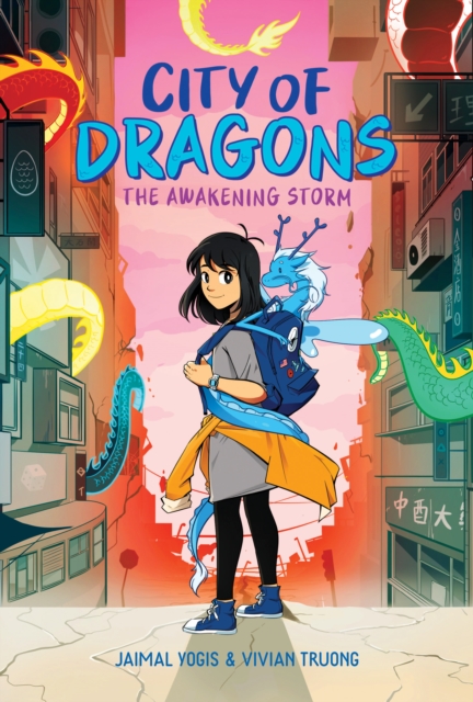 The Awakening Storm: A Graphic Novel (City of Dragons #1), Hardback Book