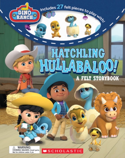 Hatchling Hullabaloo! Felt Storybook, Rag book Book