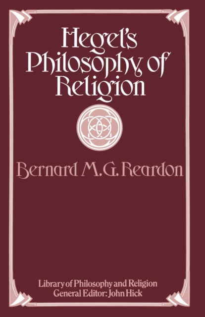 Hegel's Philosophy of Religion, PDF eBook
