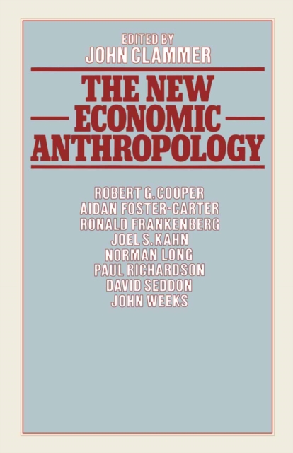 New Economic Anthropology, PDF eBook