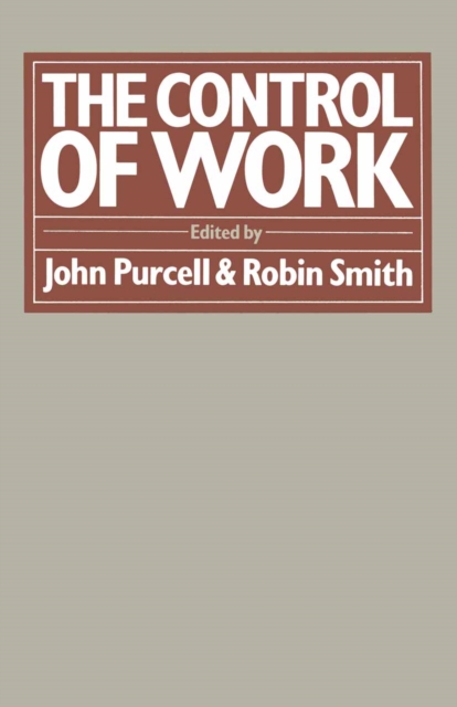 The Control of Work, PDF eBook