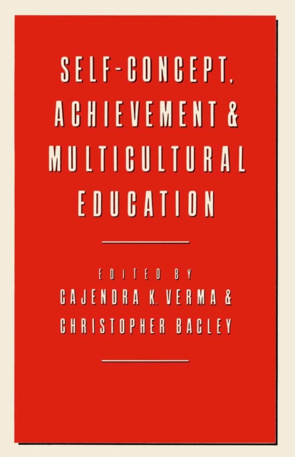 Self-Concept, Achievement and Multicultural Education, PDF eBook