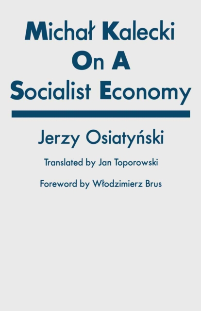 Michal Kalecki on a Socialist Economy, PDF eBook