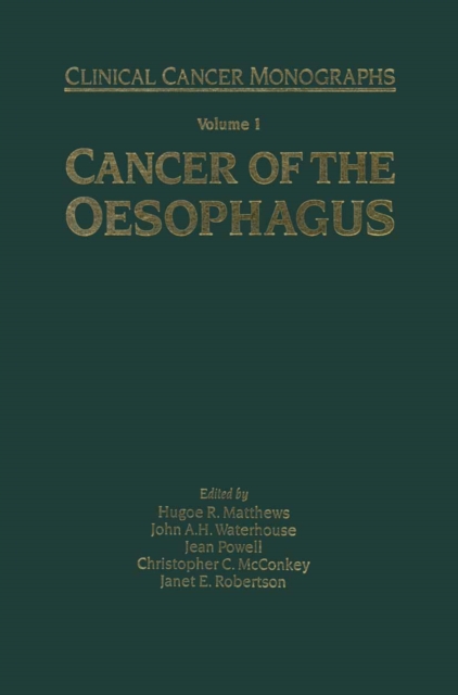 Cancer of the Oesophagus, PDF eBook