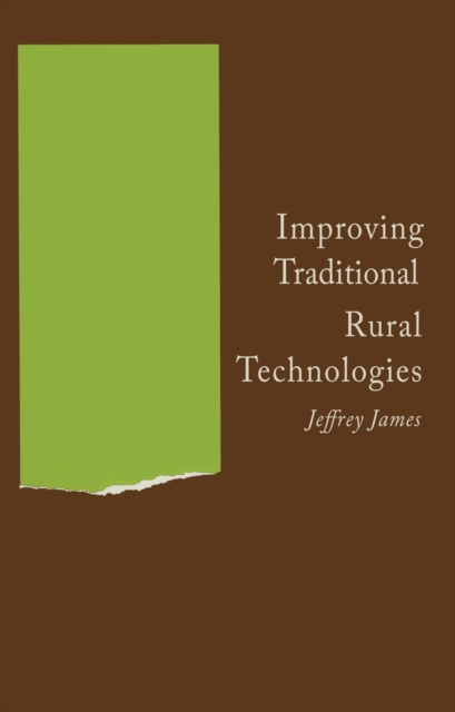 Improving Traditional Rural Technologies, PDF eBook