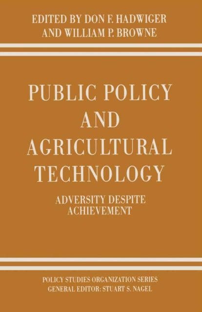 Public Policy and Agricultural Technology, PDF eBook