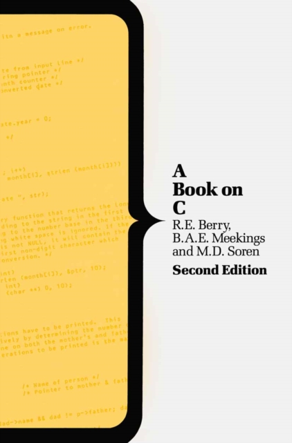 Book on C, PDF eBook