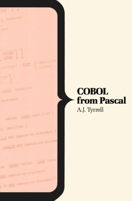 COBOL From Pascal, PDF eBook
