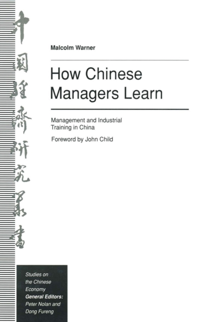 How Chinese Managers Learn : Management and Industrial Training in China, PDF eBook