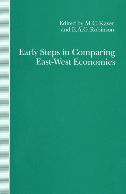 Early Steps in Comparing East-West Economies : The Bursa Conference of 1958, PDF eBook