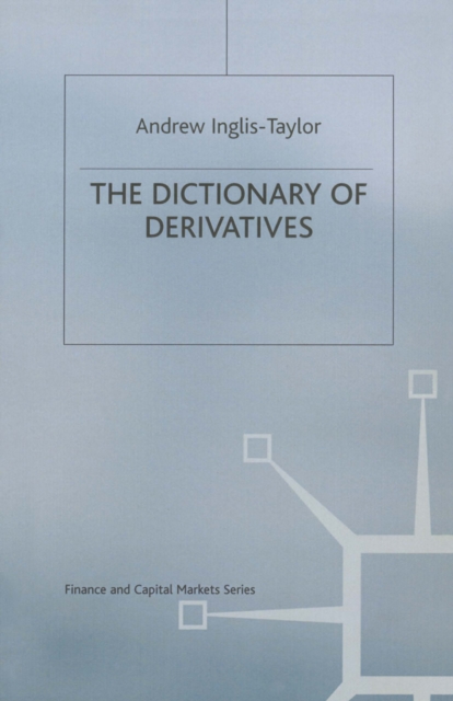 The Dictionary of Derivatives, PDF eBook