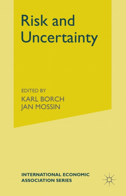 Risk and Uncertainty, PDF eBook