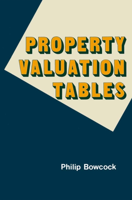 Property Valuation Tables, PDF eBook