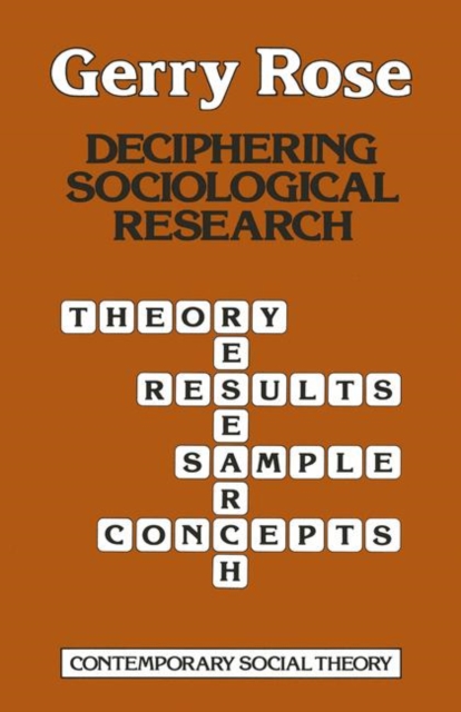 Deciphering Sociological Research, PDF eBook