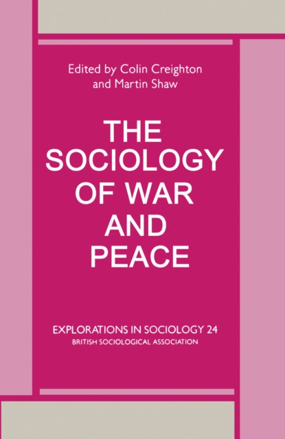 Sociology of War and Peace, PDF eBook