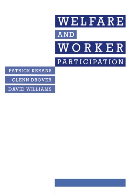 Welfare And Worker Participation : Eight Case-Studies, PDF eBook