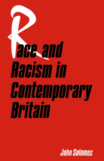 Race and Racism in Contemporary Britain, PDF eBook