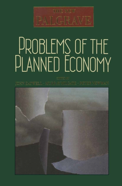 Problems of the Planned Economy, PDF eBook
