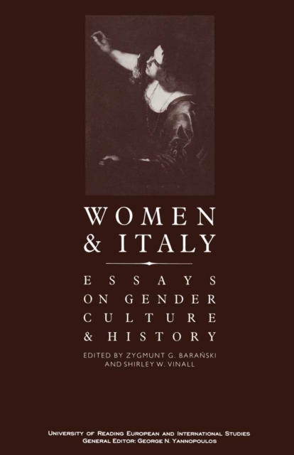 Women And Italy : Essays On Gender  Culture And History, PDF eBook