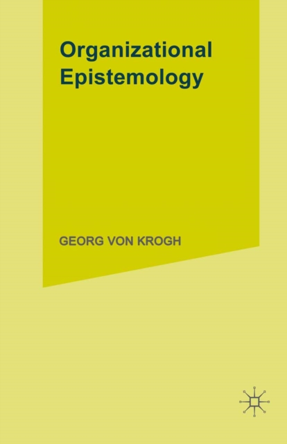 Organizational Epistemology, PDF eBook
