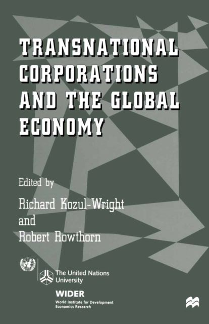 Transnational Corporations and the Global Economy, PDF eBook