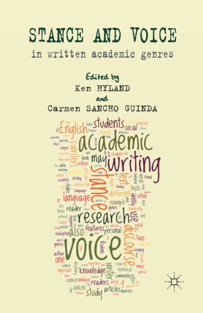 Stance and Voice in Written Academic Genres, Paperback / softback Book