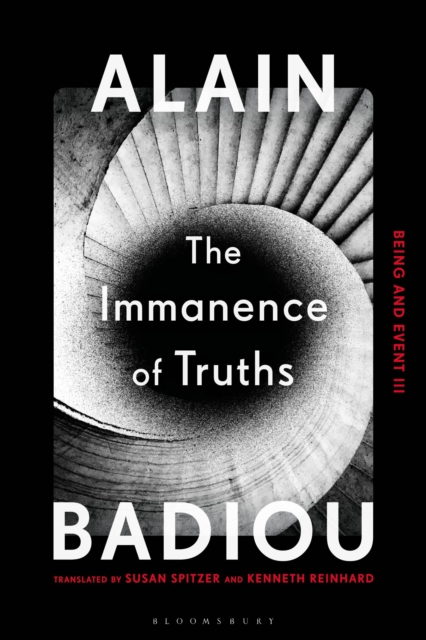 The Immanence of Truths : Being and Event III, Hardback Book