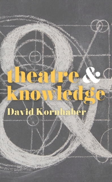Theatre and Knowledge, EPUB eBook