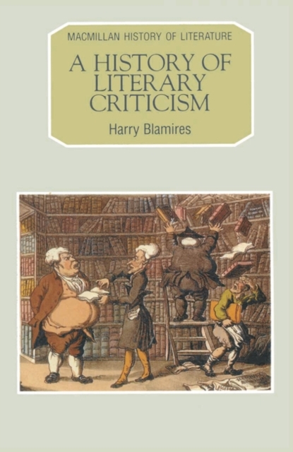 A History of Literary Criticism, EPUB eBook