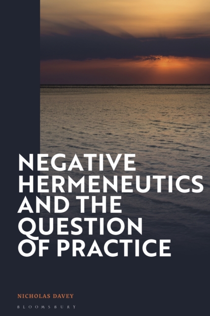 Negative Hermeneutics and the Question of Practice, EPUB eBook