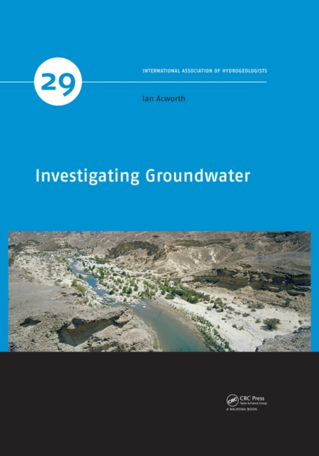 Investigating Groundwater, PDF eBook