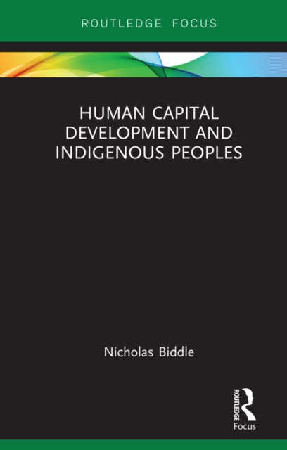 Human Capital Development and Indigenous Peoples, EPUB eBook