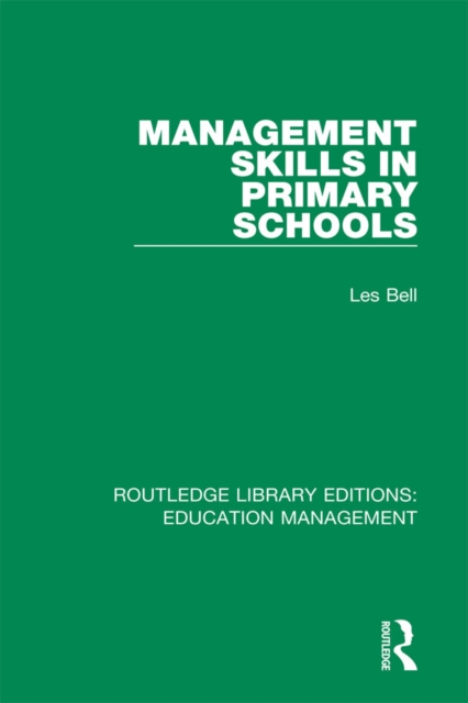 Management Skills in Primary Schools, EPUB eBook