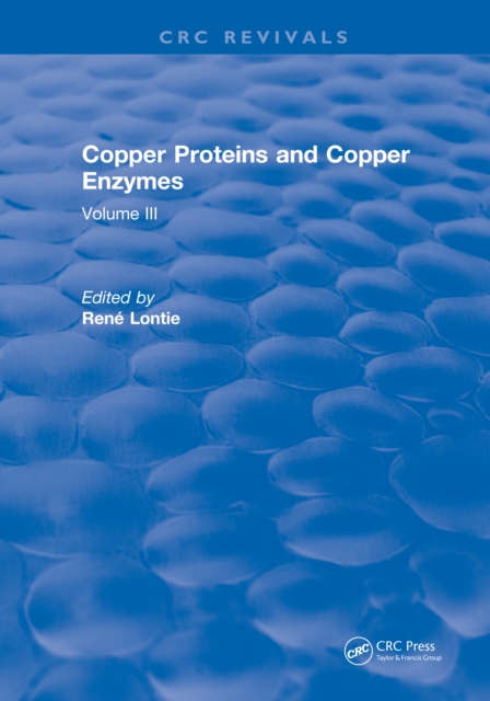 Copper Proteins and Copper Enzymes : Volume III, PDF eBook